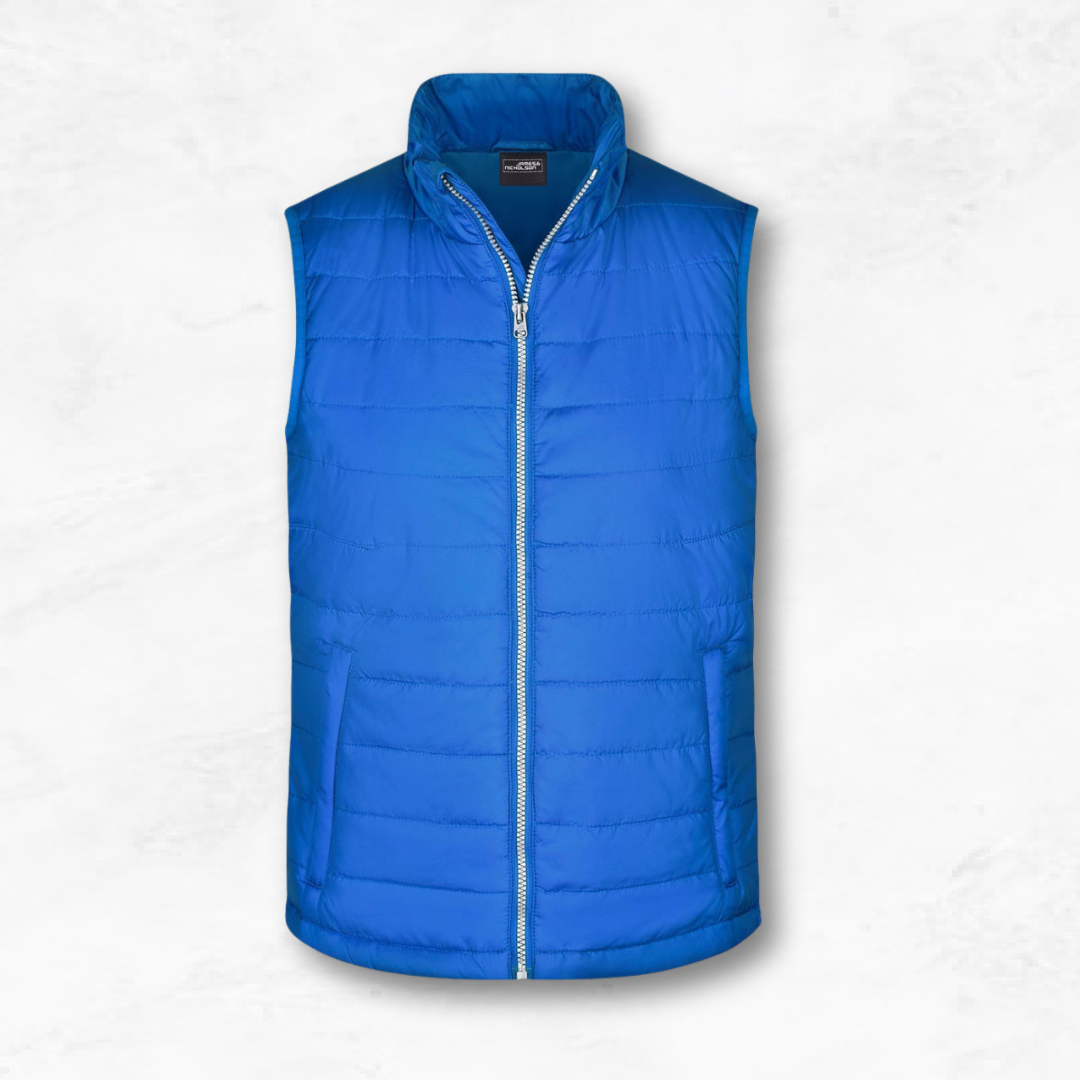 Leichte Wattierte Steppweste (Men/ Unisex) (Muster)