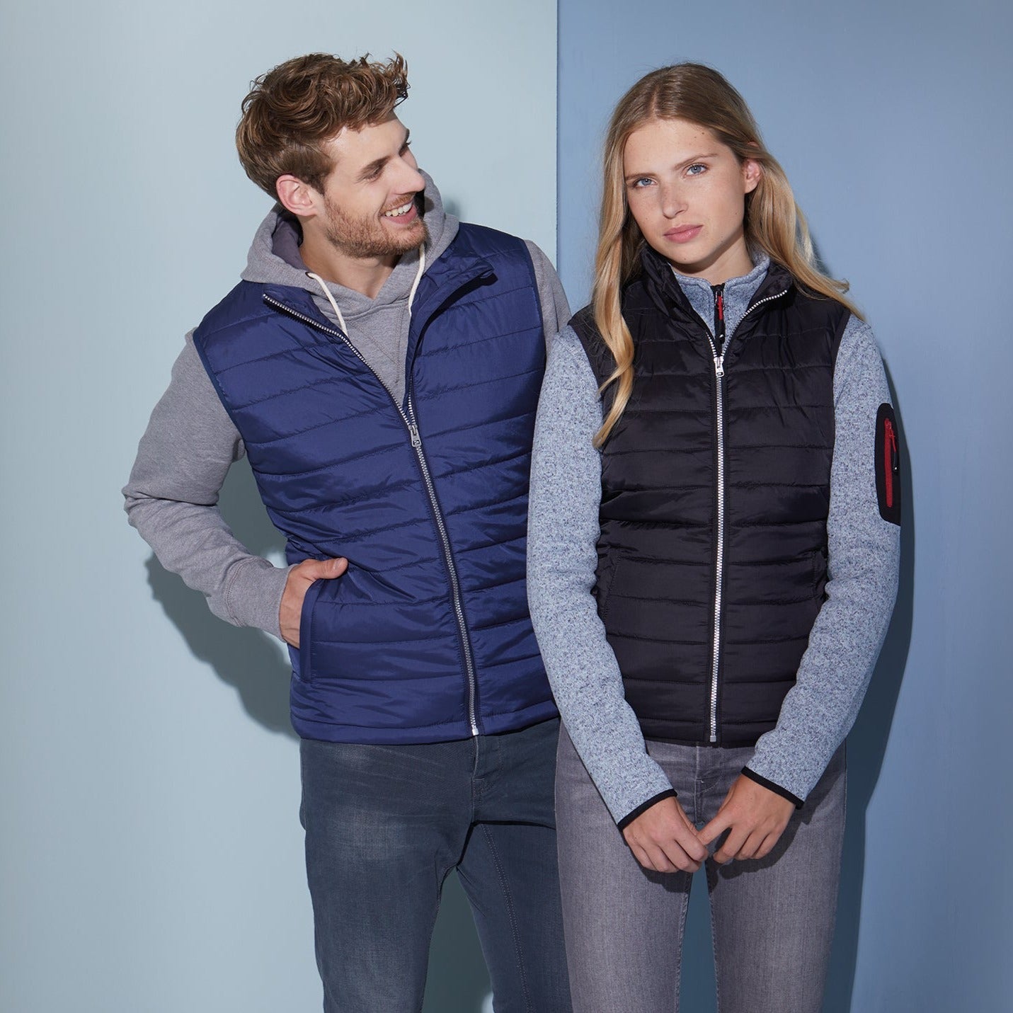 Leichte Wattierte Steppweste (Men/ Unisex)