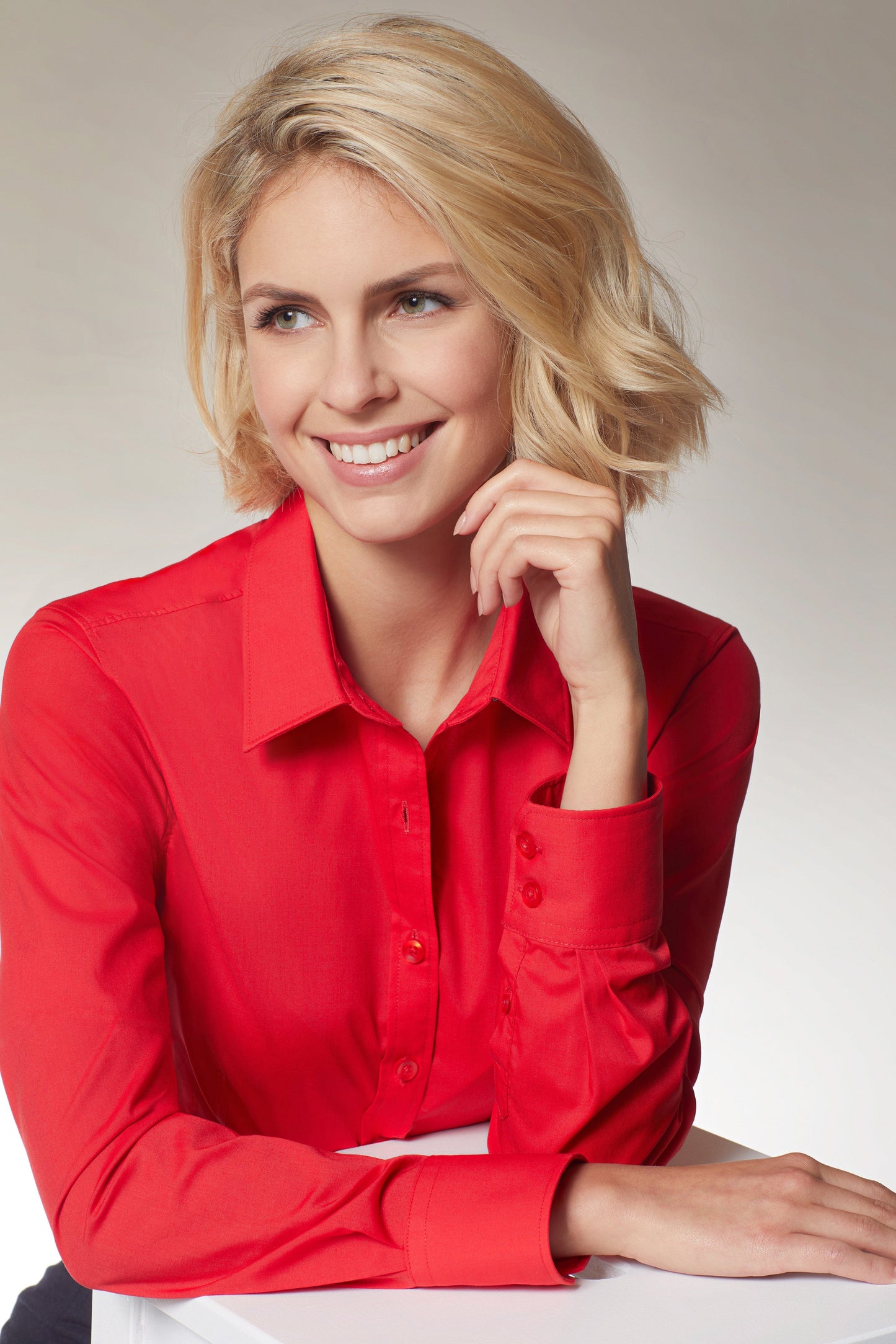 Classic Hemd Long Sleeve (Women) (Muster)