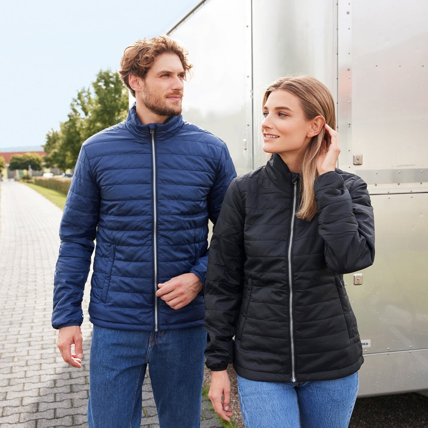 Leichte Wattierte Steppjacke (Men/ Unisex)