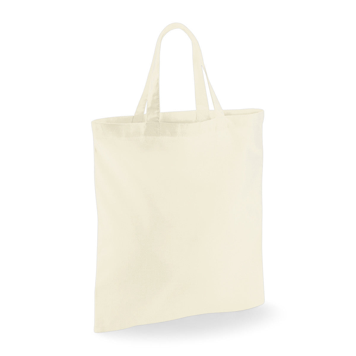 Baumwolltasche mit kurzen Henkel (Muster)