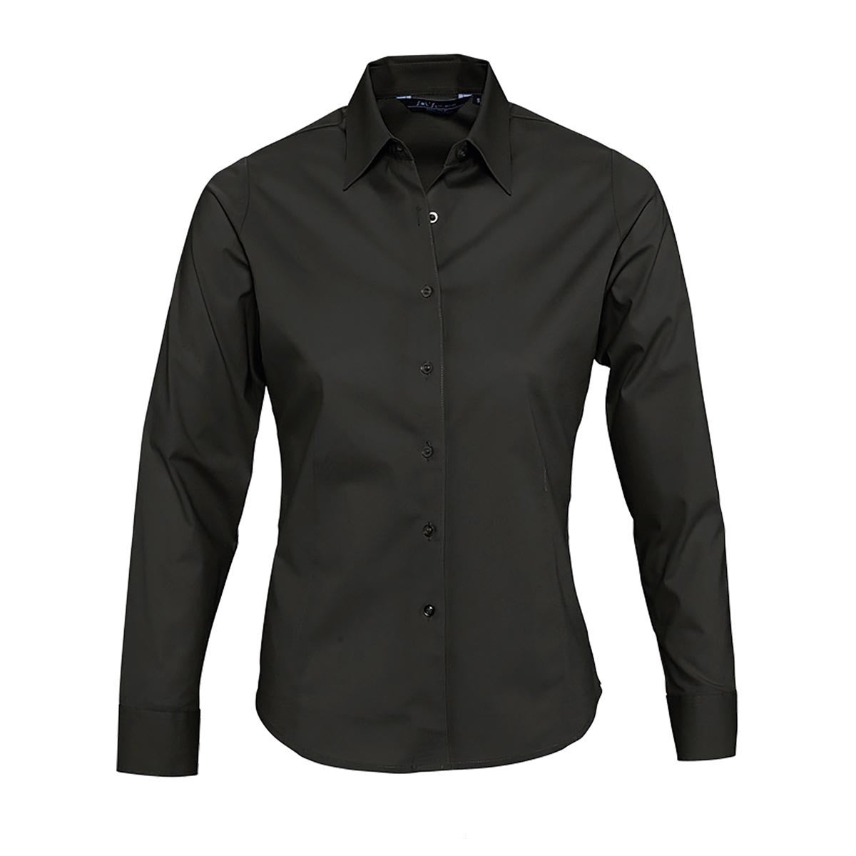 Stretch Hemd Long Sleeve (Women) (Muster)