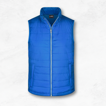 Leichte Wattierte Steppweste (Men/ Unisex) (Muster)
